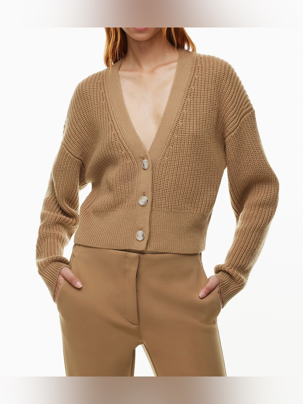ARITZIA Babaton Canberra Merino Wool Cardigan